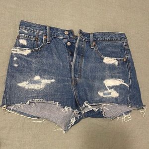 Levi’s 501 premium denim shorts